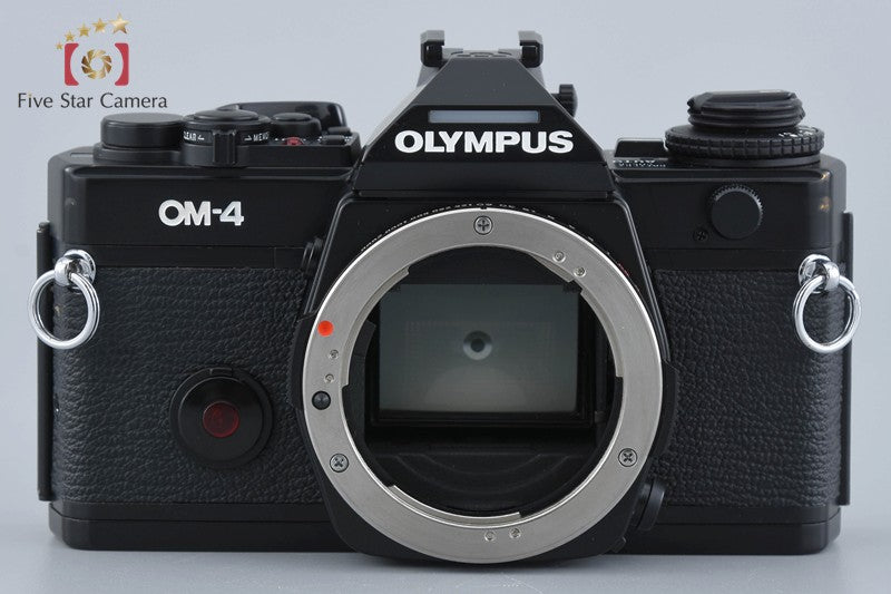 Olympus OM-4 Black 35mm SLR Film Camera Body