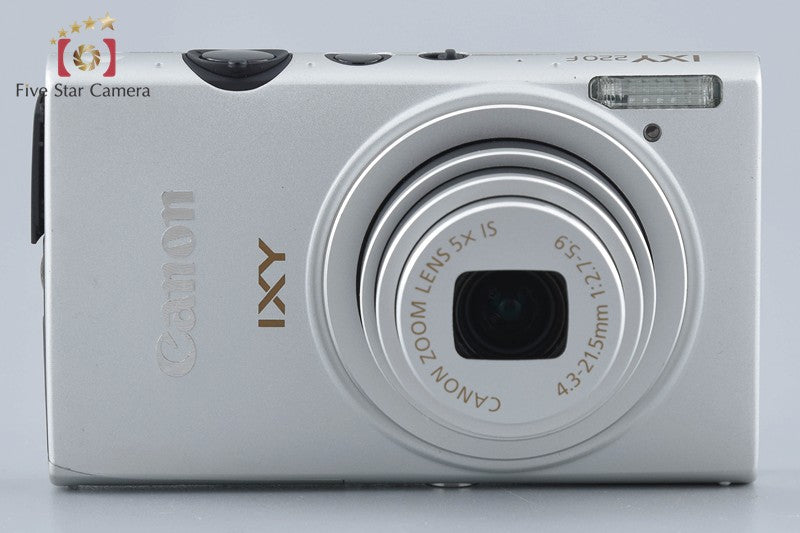 Canon IXY 220F Silver 16.1 MP Digital Camera