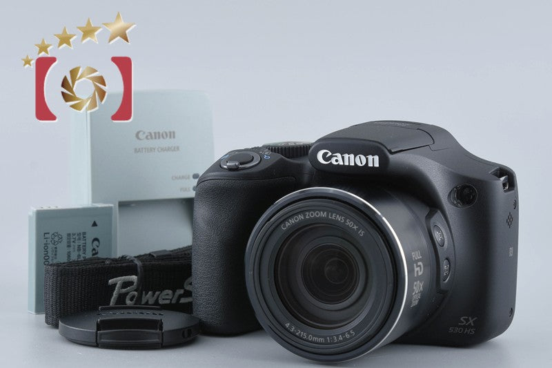 Canon PowerShot SX530 HS Black 16.0 MP Digital Camera from Japan