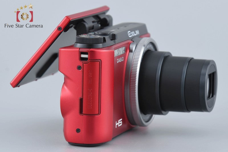 Casio HIGH SPEED EXILIM EX-ZR1000 Red 16.1 MP Digital Camera