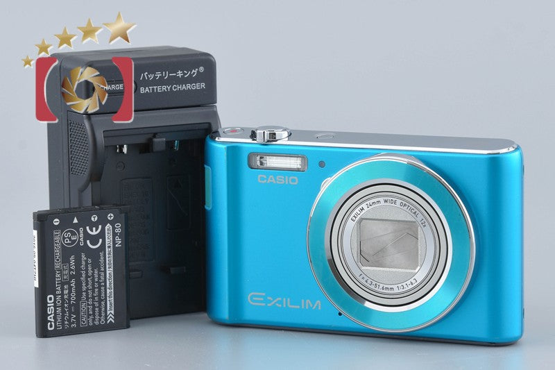 Casio EXILIM EX-ZS210 Blue 16.1 MP Digital Camera