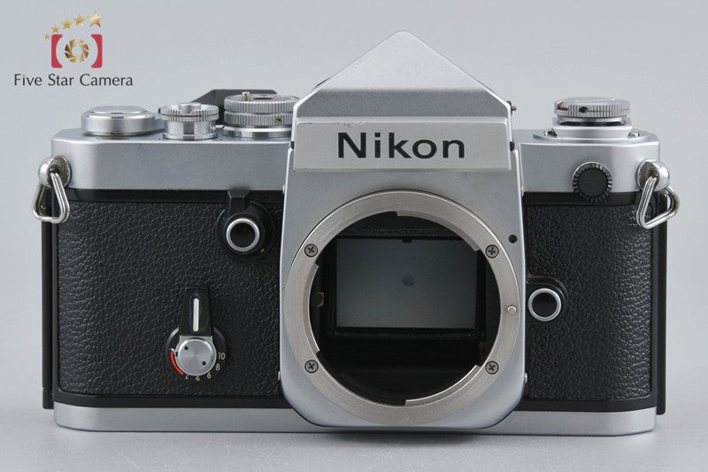 Nikon F2 Eye Level Silver 35mm SLR Film Camera Body