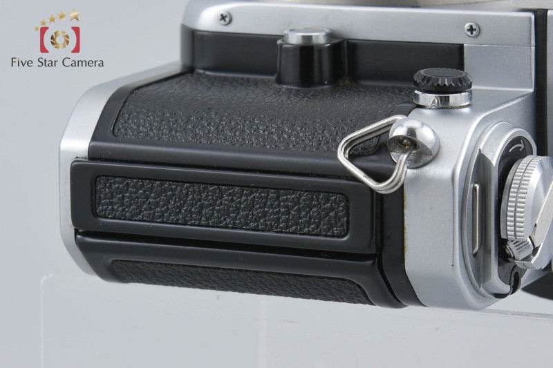 Nikon F2 Eye Level Silver 35mm SLR Film Camera Body