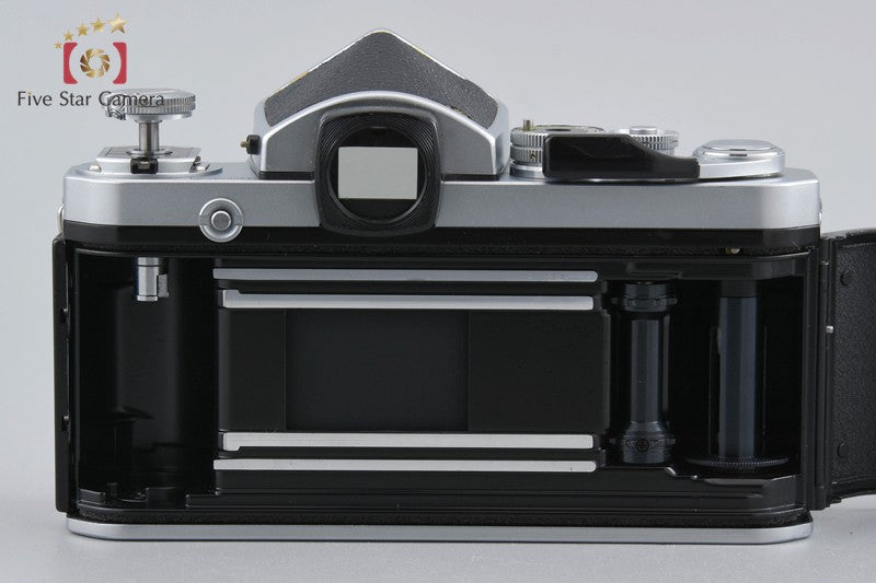 Nikon F2 Eye Level Silver 35mm SLR Film Camera Body
