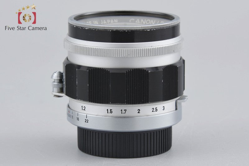 Canon 50mm f/1.4 L39 Leica Thread Mount Lens