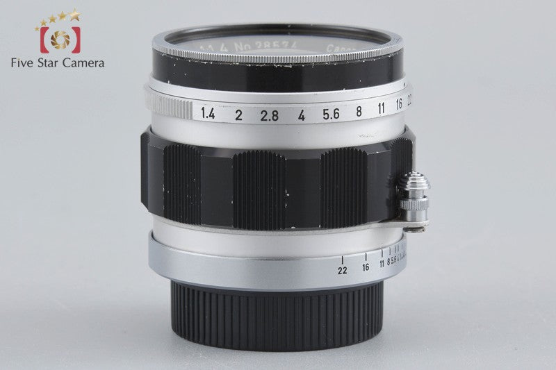 Canon 50mm f/1.4 L39 Leica Thread Mount Lens