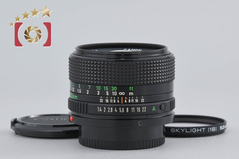 Canon New FD 50mm f/1.4