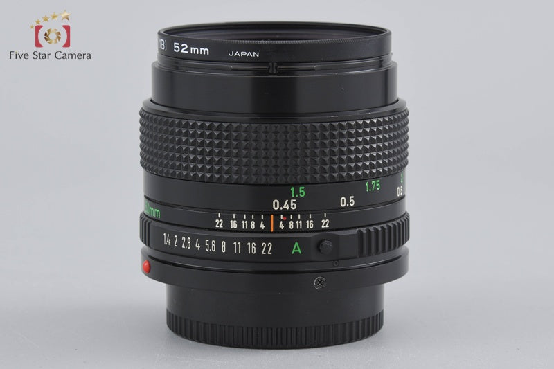 Canon New FD 50mm f/1.4
