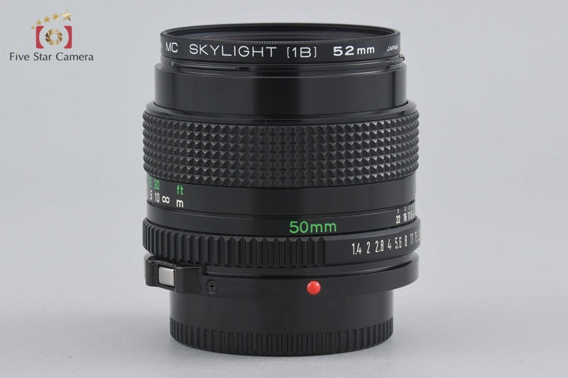 Canon New FD 50mm f/1.4