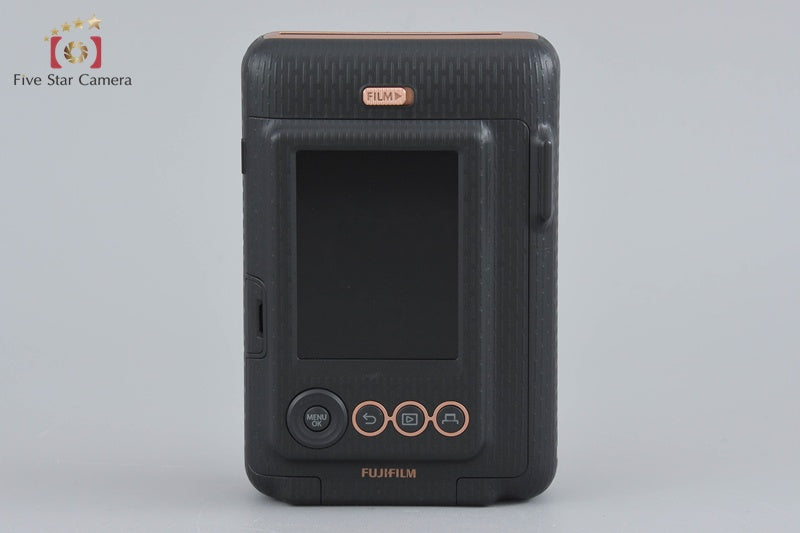 FUJIFILM Instax Mini LiPlay Elegant Black Instant Film Camera