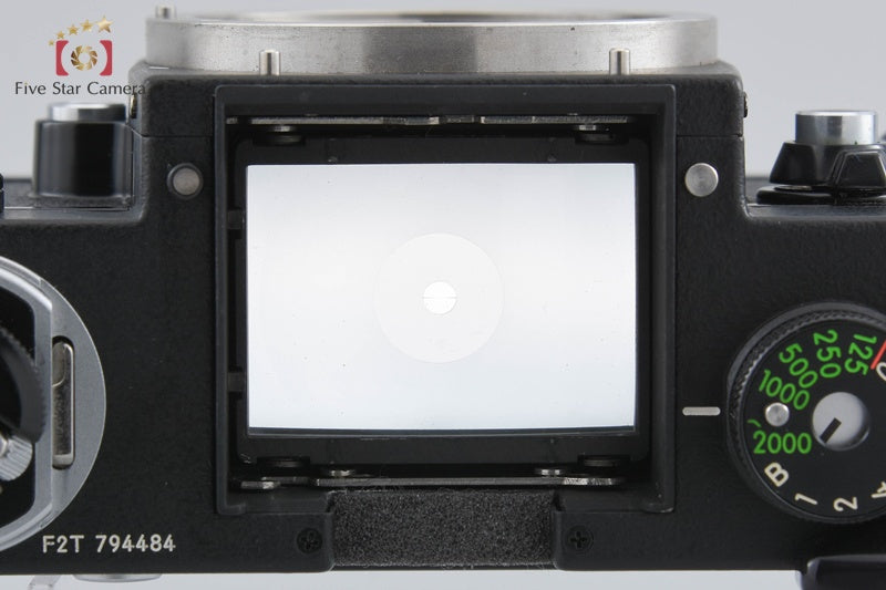 Nikon F2 Titan F2T Titanium 35mm SLR Film Camera Body