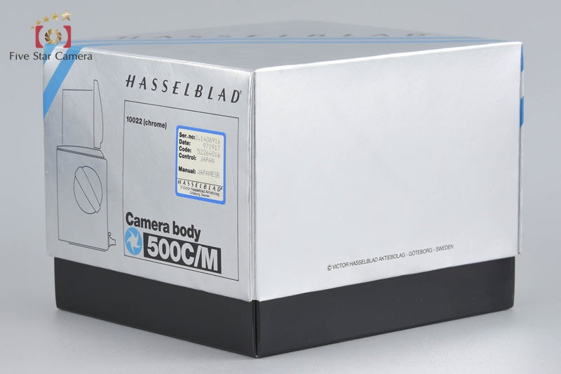 Hasselblad 500C/M Chrome Medium Format SLR Film Camera Body