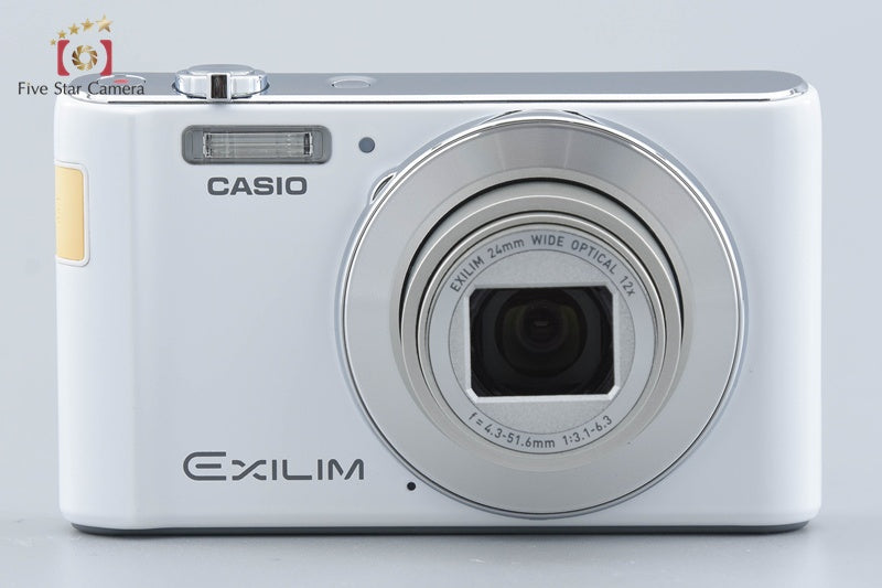 Casio EXILIM EX-ZS240 White 16.1 MP Digital Camera