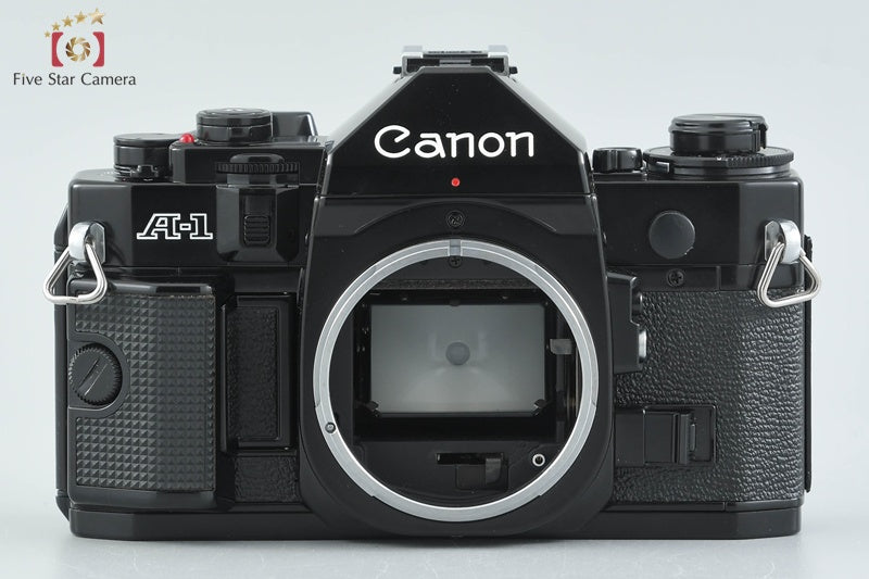 Canon A-1 Black 35mm SLR Film Camera Body