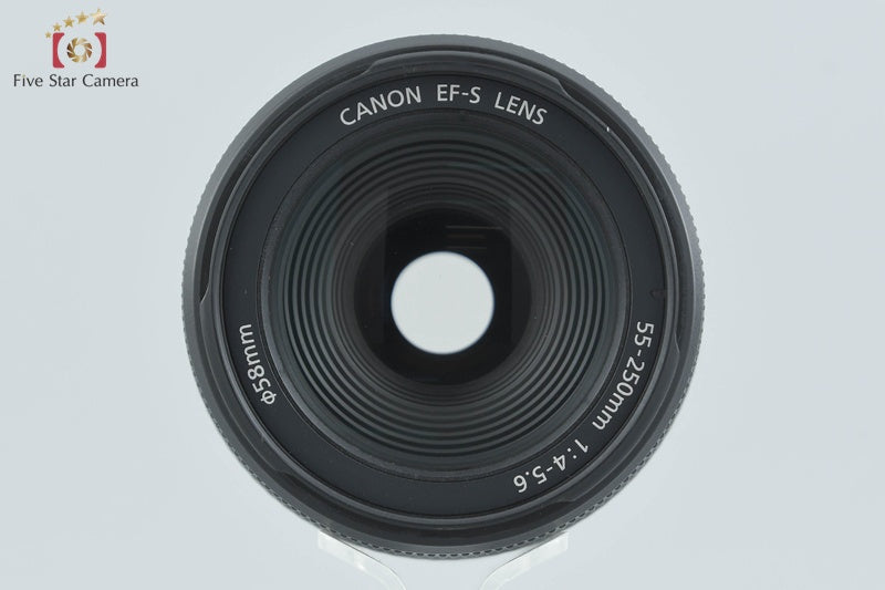 Canon EF-S 55-250mm f/4-5.6 IS