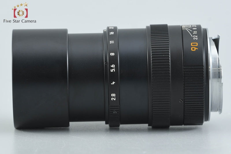 Leica ELMARIT-M 90mm f/2.8 2nd E46 Black Leica M Mount w/ Box