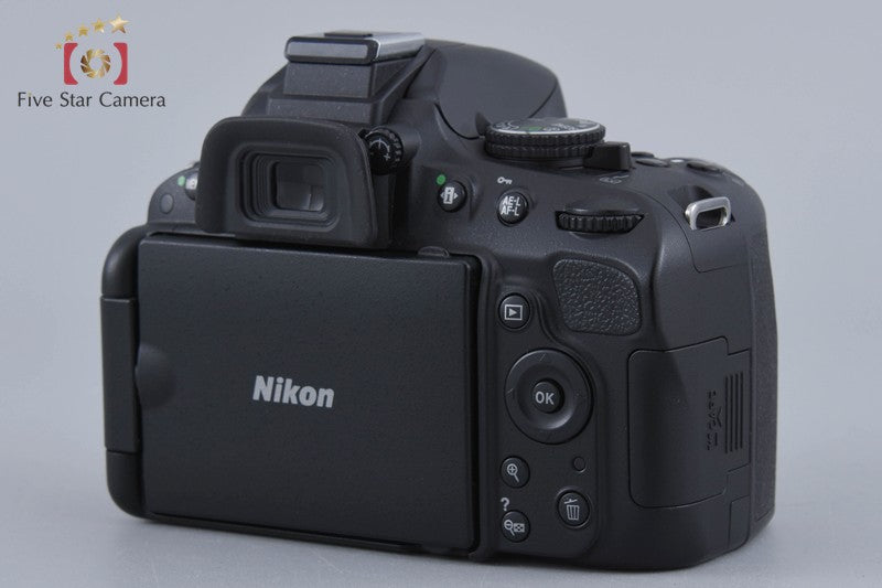 "Count 4,191" Nikon D5100 16.2 MP SLR Digital Camera 18-55 VR Lens