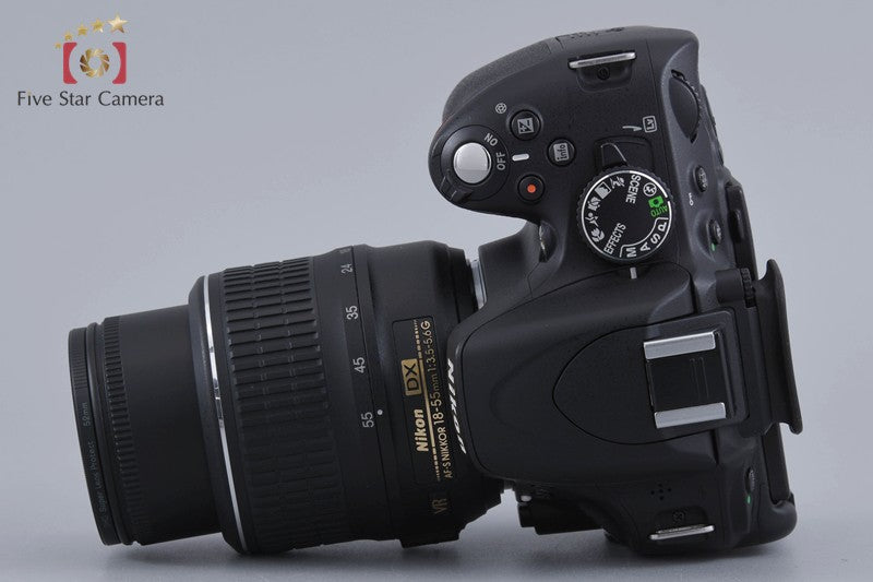 "Count 4,191" Nikon D5100 16.2 MP SLR Digital Camera 18-55 VR Lens