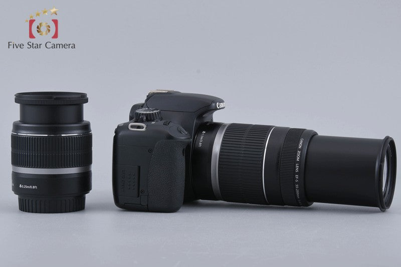 Canon EOS Kiss X4 / Rebel T2i / 550D 18.0 MP 18-55 55-250 Lenses