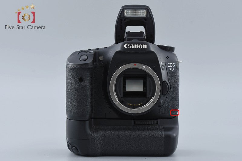 Canon EOS 7D 18.0 MP Digital SLR Camera Body + BG-E7 Battery Grip