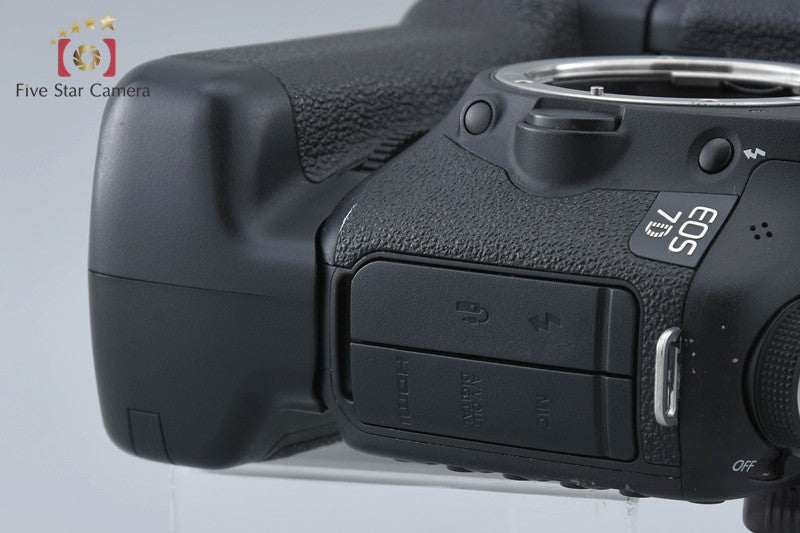 Canon EOS 7D 18.0 MP Digital SLR Camera Body + BG-E7 Battery Grip