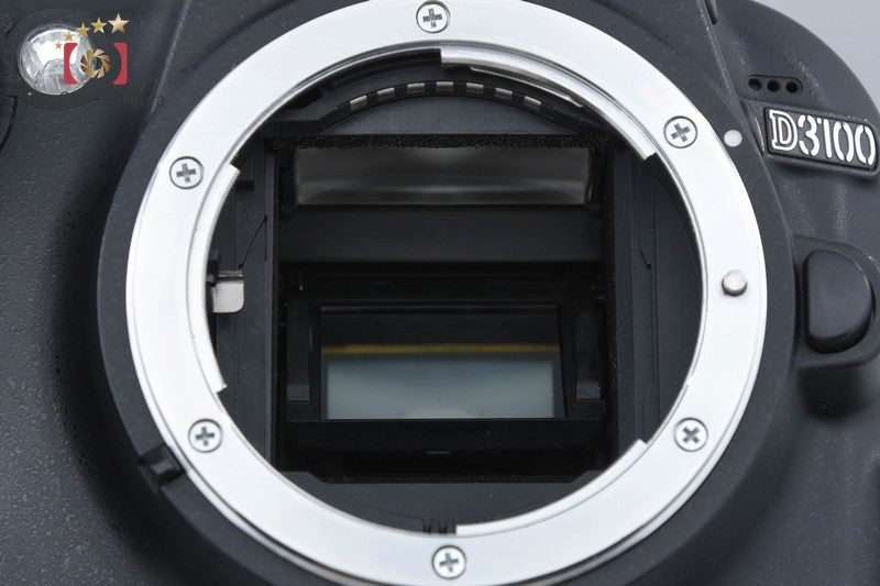 Nikon D3100 Black 14.2 MP Digital SLR Camera 18-55 VR Lens