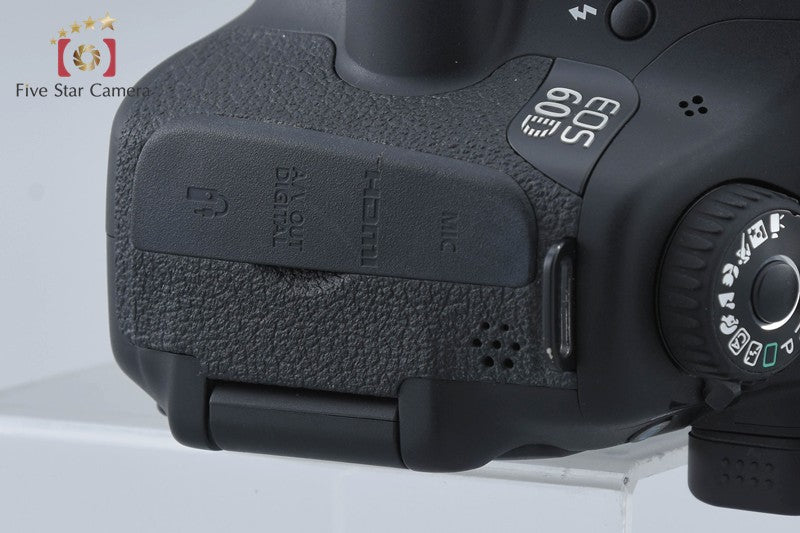 "Shutter count 2,843" Canon EOS 60D 18.0 MP Digital SLR Camera Body