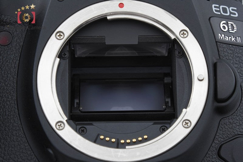 "Count 1,279" Canon EOS 6D Mark II 26.2MP Full Frame Digital SLR Camera body