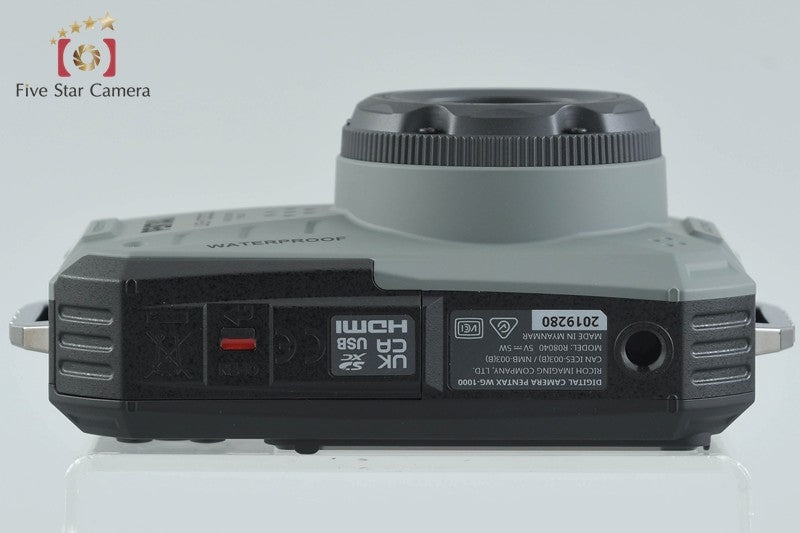 Ricoh PENTAX WG-1000 Olive 16.3 MP Waterproof Action Camera w/ Box