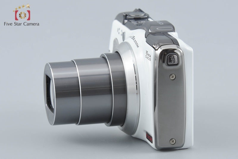 Fujifilm FINEPIX F600EXR White 16.0 MP Digital Camera w/ Box