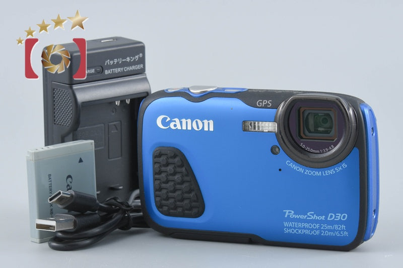 Canon PowerShot D30 12.1 MP Digital Camera