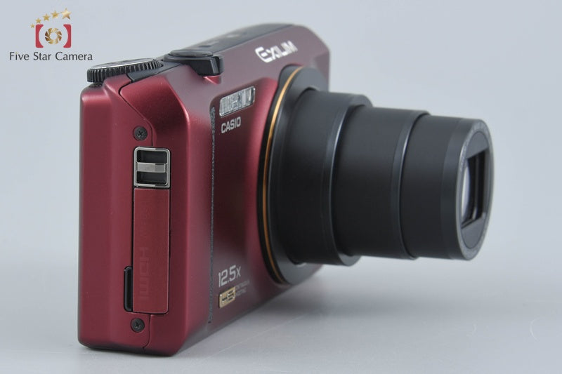 Casio HIGH SPEED EXILIM EX-ZR300 Red 16.1 MP Digital Camera
