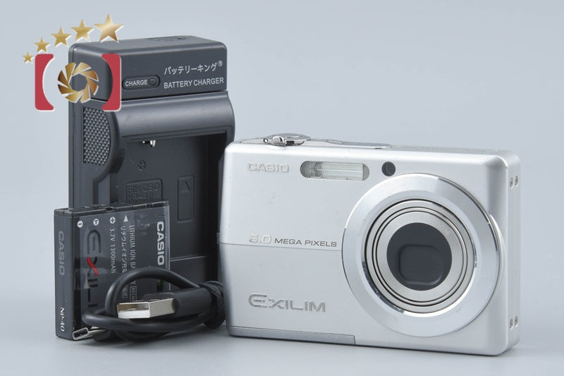 Casio EXILIM ZOOM EX-Z600 Silver 6.0 MP Digital Camera