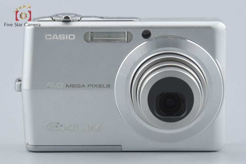 Casio EXILIM ZOOM EX-Z600 Silver 6.0 MP Digital Camera