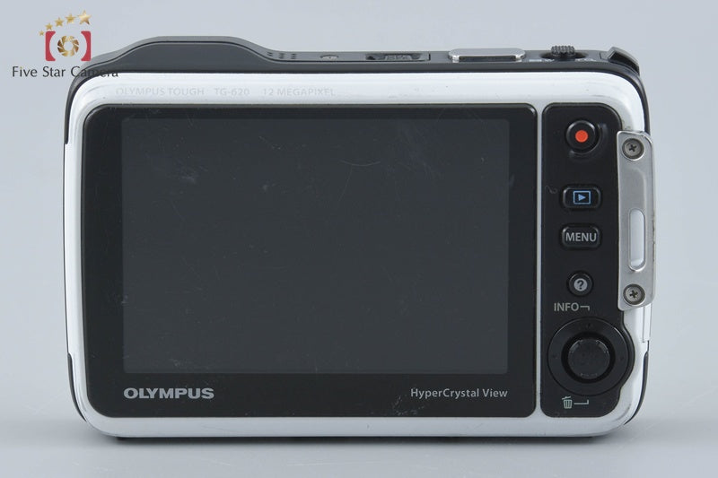 Olympus Tough TG-620 White 12.0 MP 5m Waterproof Digital Camera