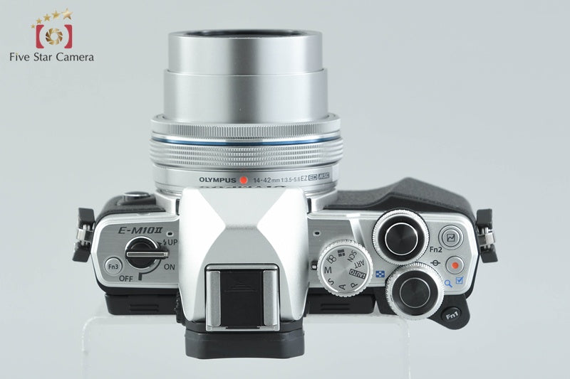"Shutter count 1,159" Olympus OM-D E-M10 Mark II Silver 16.1 MP 14-42 EZ Lens