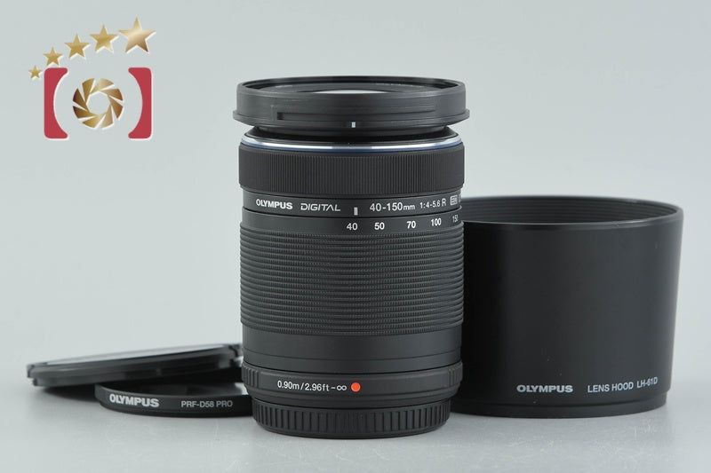 Olympus M.ZUIKO DIGITAL ED 40-150mm f/4-5.6 R Black