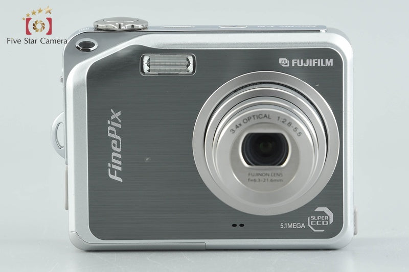 Fujifilm FinePix V10 Gun Metallic 5.1 MP Digital Camera