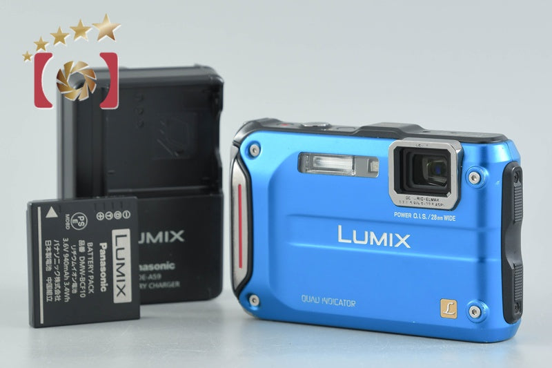 Panasonic LUMIX DMC-FT4 Ultramarine Blue 12.1 MP Digital Camera