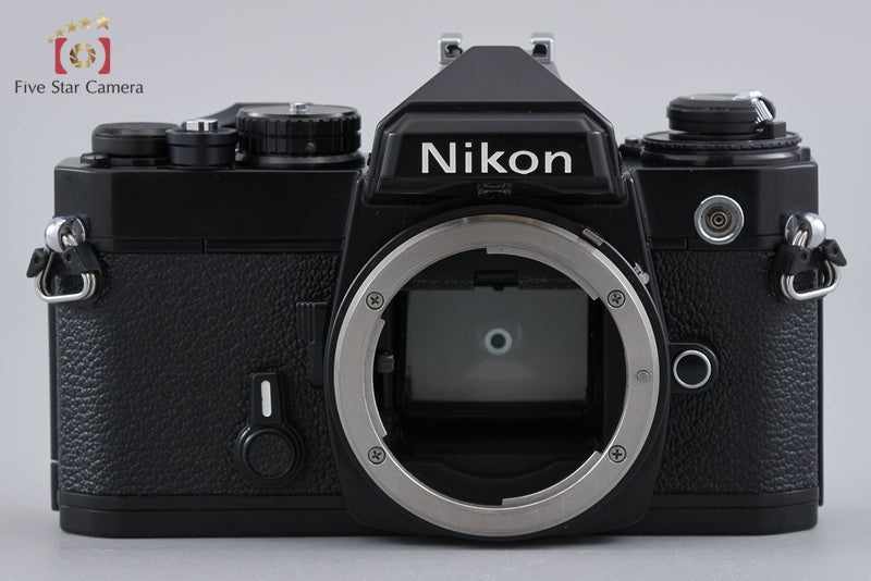 Nikon FE Black 35mm SLR Film Camera Body