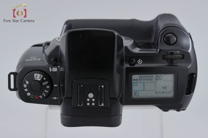 Canon EOS 5 QD 35mm SLR Film Camera + VG10 Vertical Grip