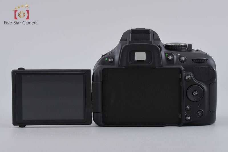 Nikon D5200 Black 24.1 MP DSLR Camera 18-55 VR Lens