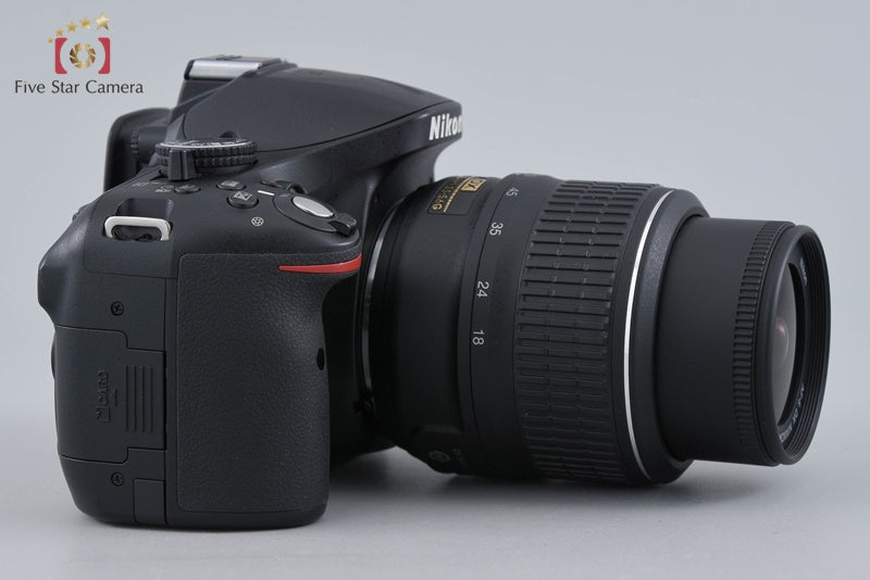 Nikon D5200 Black 24.1 MP DSLR Camera 18-55 VR Lens