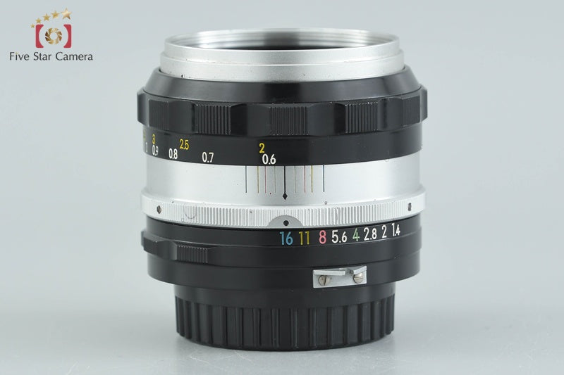 Nikon NIKKOR-S Auto 50mm f/1.4 Non Ai Lens