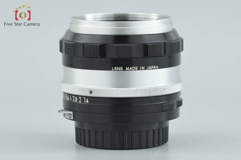 Nikon NIKKOR-S Auto 50mm f/1.4 Non Ai Lens