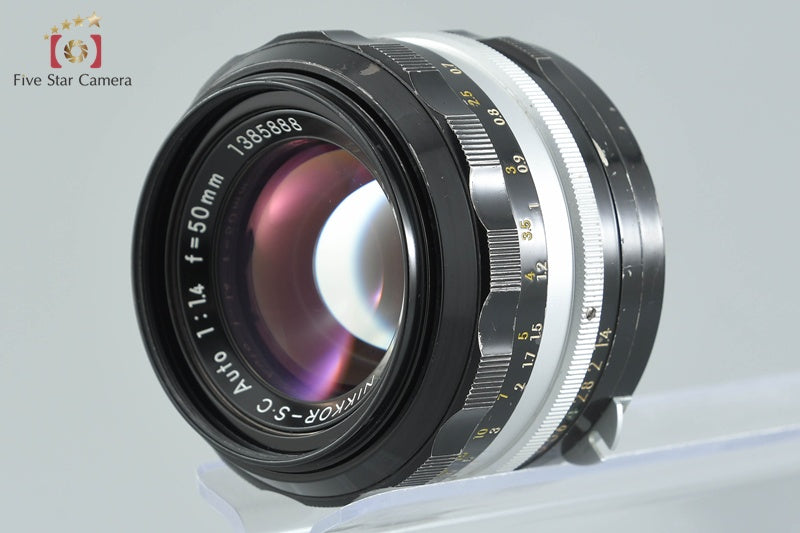Nikon NIKKOR-S.C Auto 50mm f/1.4 Non Ai Lens