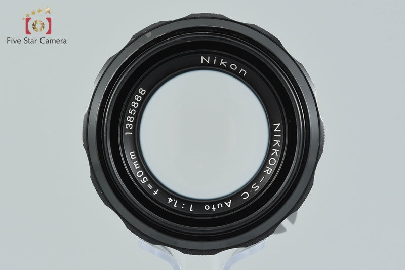 Nikon NIKKOR-S.C Auto 50mm f/1.4 Non Ai Lens
