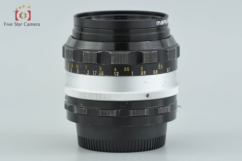 Nikon NIKKOR-S.C Auto 50mm f/1.4 Non Ai Lens