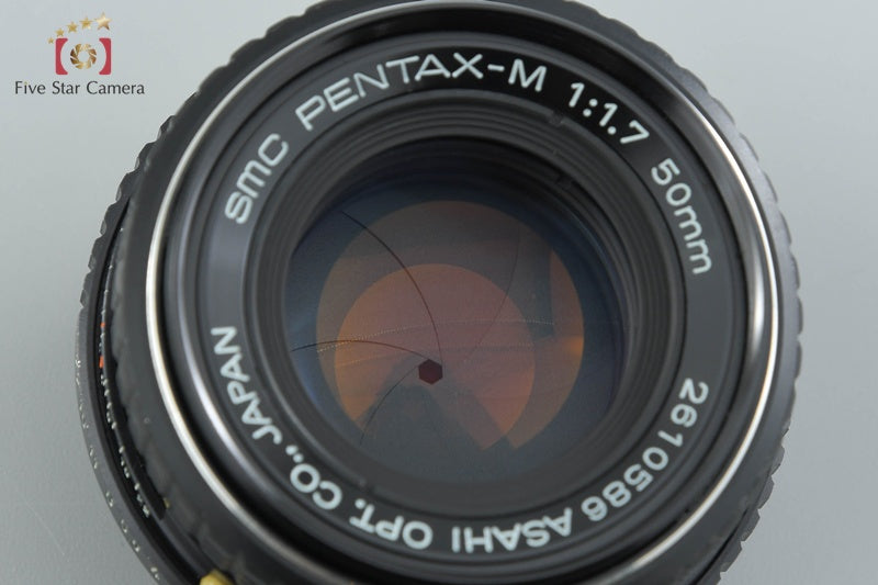 Pentax SMC M 50mm f/1.7 K Mount Lens