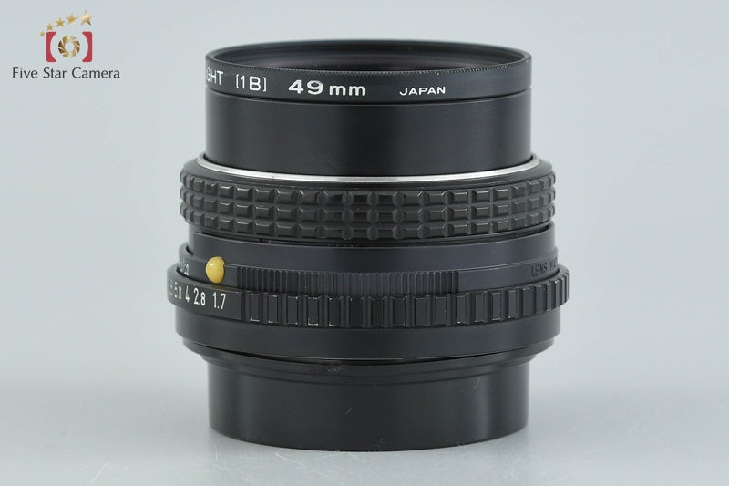 Pentax SMC M 50mm f/1.7 K Mount Lens
